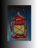 Lantern gouche painting